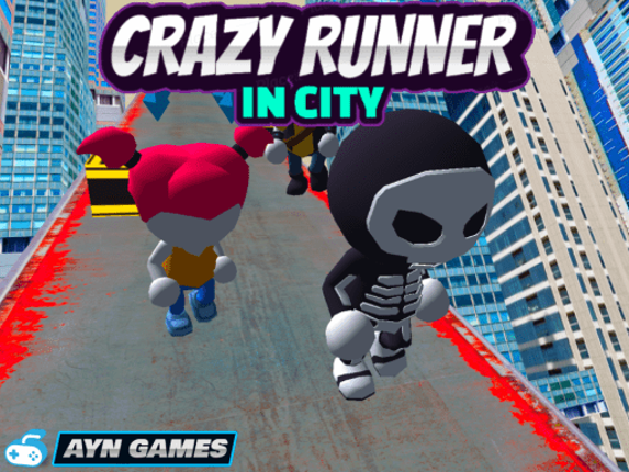 Crazy Runner in City Game Cover