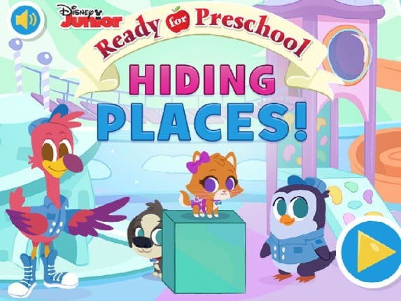 Ready for Preschool Hiding Places Game Cover