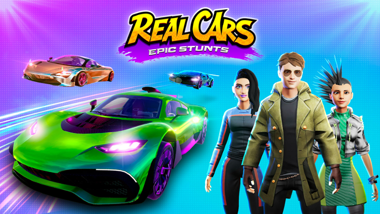 Real Cars Epic Stunts Game Cover