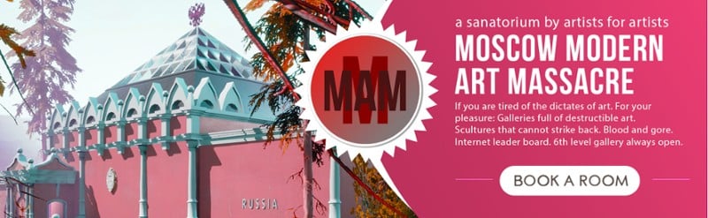 Moscow Modern Art Massacre - a shooter by artists for artists Game Cover