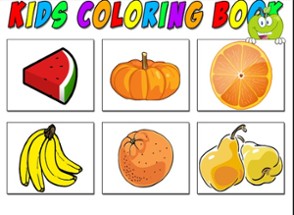 Fruit Coloring Pages For Children To Color Print Image
