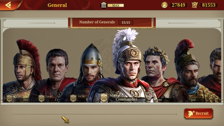 Great Conqueror: Rome Game Cover