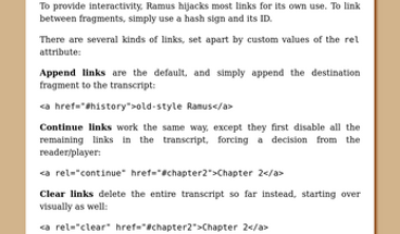 Ramus hypertext system Image