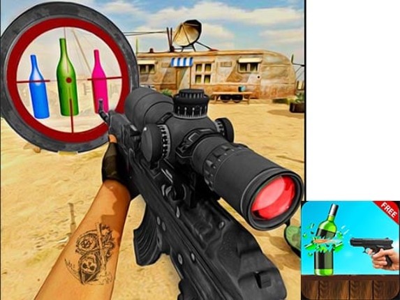Ultimate Bottle Shooting Game Game Cover