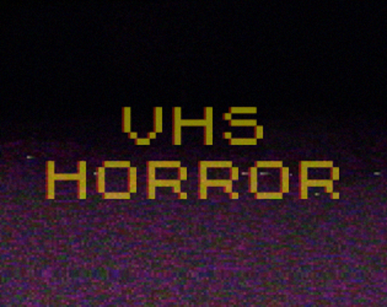 VHS HORROR Game Cover