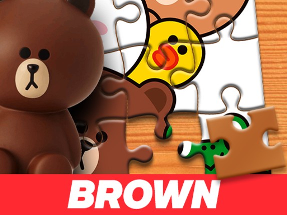 Brown And Friends Jigsaw Puzzle Game Cover