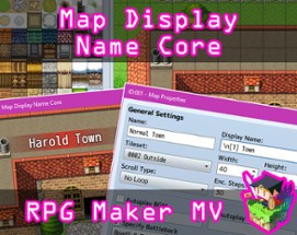 Map Display Name Core plugin for RPG Maker MV Image