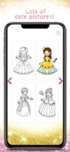 Princess Coloring Book Sparkle Image