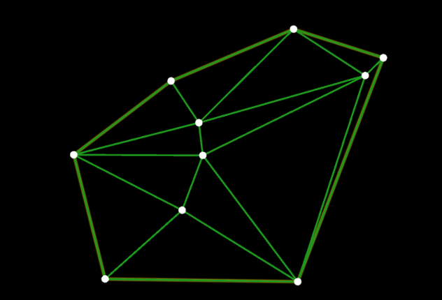 Convex Graph Game Cover