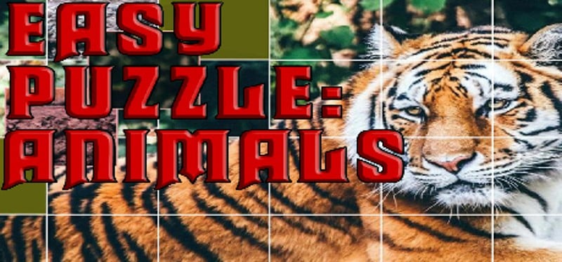 Easy puzzle: Animals Game Cover