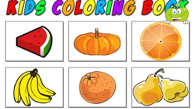 Fruit Coloring Pages For Children To Color Print Image