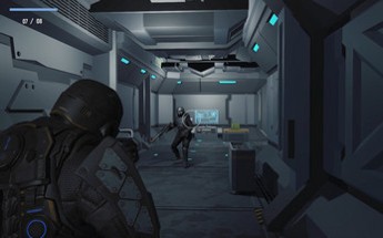 Alone In The Evil Space Base Image