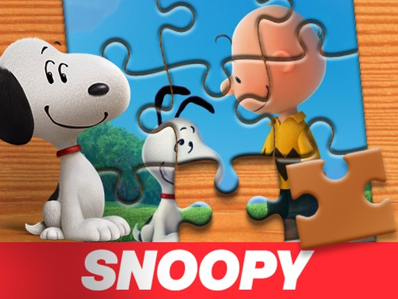 Snoopy Jigsaw Puzzle Game Cover
