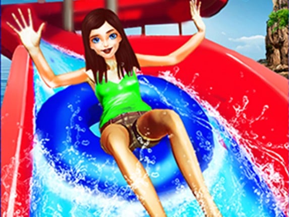 Waterpark Super Slide Game Cover