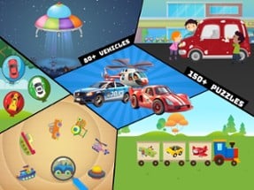 Car games and puzzles for kids Image