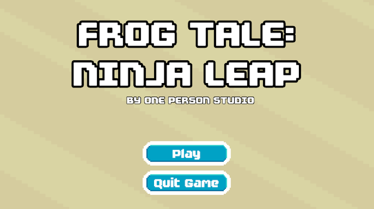 FROG TALE: NINJA LEAP Game Cover