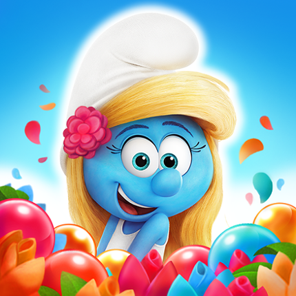 Smurfs Bubble Shooter Story Game Cover