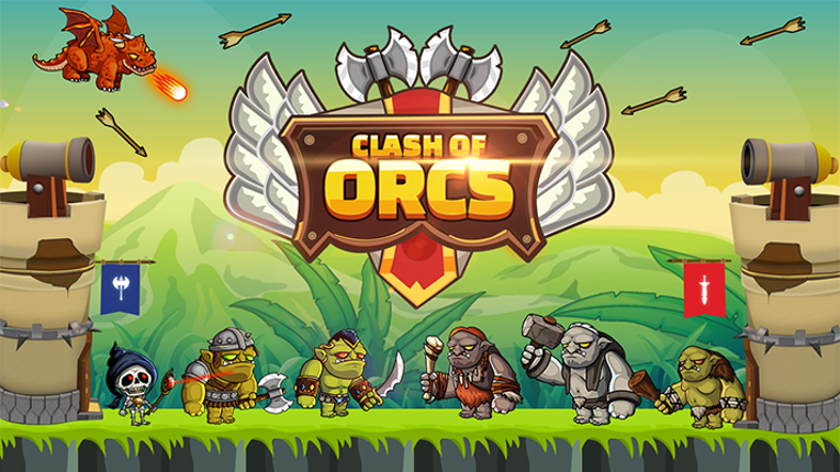 Clash of Orcs Game Cover