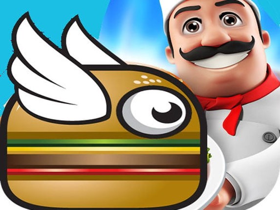 Flappy Burger Shop Game Cover