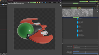 SpaceShip 3D Godot Engine C# and Vulcan Image