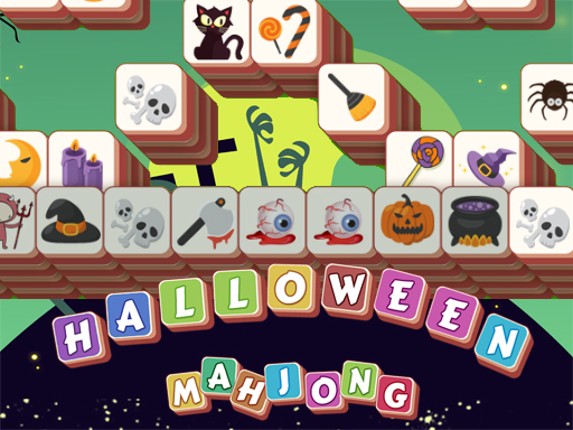 Halloween Mahjong Tiles Game Cover