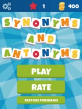 Synonyms &amp; Antonyms (Game) Image