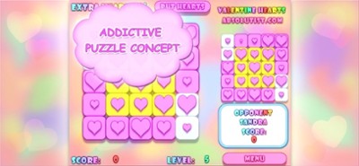 Valentine Hearts Collapse Game Image