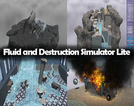 Fluid and Destruction Simulator Lite Game Cover