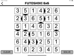 Futoshiki Solver Image