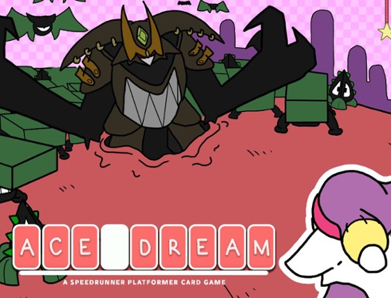 ACE DREAM - A Speedrunner Platformer Card Game Game Cover