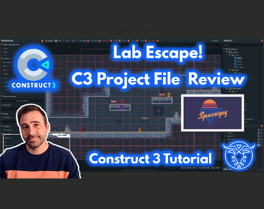 Lab Escape! - C3 Project File Peer Review! Game Cover