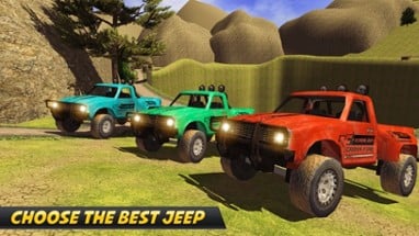 Offroad Jeep Driving Adventure - 4x4 Hill Climbing Image