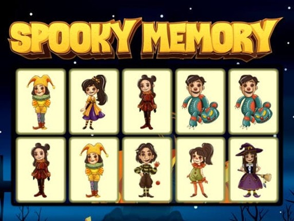 Spooky Memory Game Cover