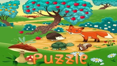 Elephant &amp; Giraffe Puzzle Game Life Skill Image