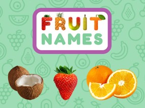 Fruit Names Image