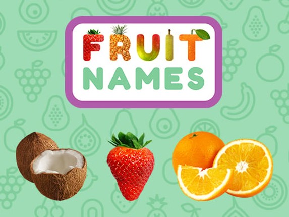 Fruit Names Game Cover