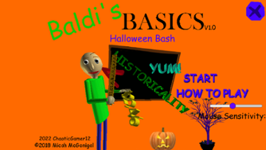 Baldi's Basics Halloween Bash Image