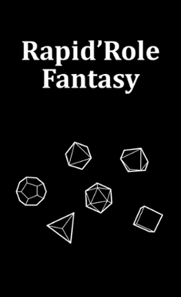 Rapid'Role Fantasy Game Cover
