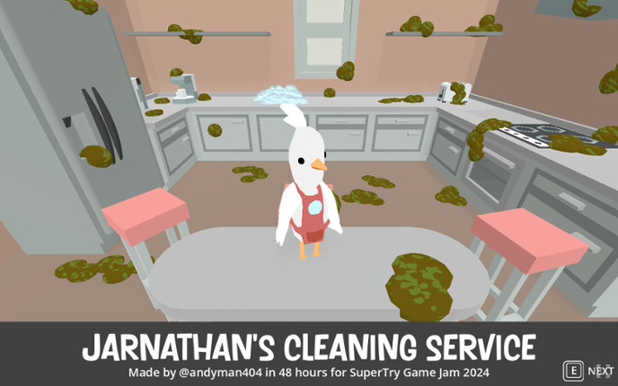 Jarnathan's Cleaning Service Game Cover