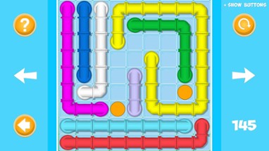 Connect Color Dots: Fun Water Flow Pipe Line Art Puzzle Game Image