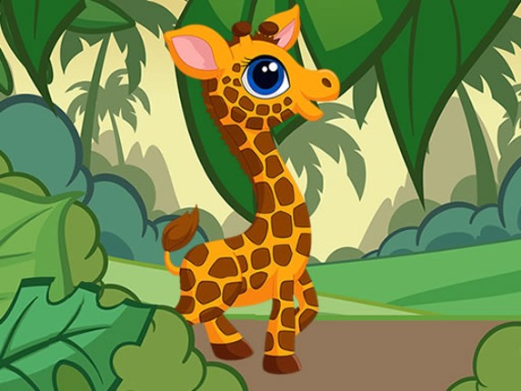Giraffe Jigsaw Game Cover