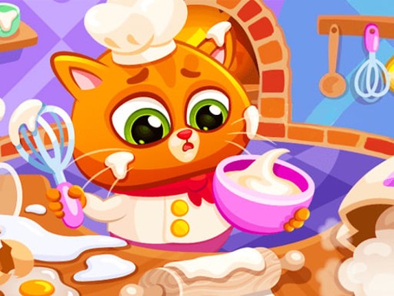 Lovely Virtual Cat At Restaurant Game Cover