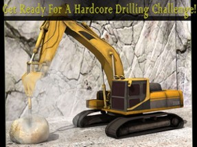 Mega Construction Mountain Drill Crane Operator 3D Game Image