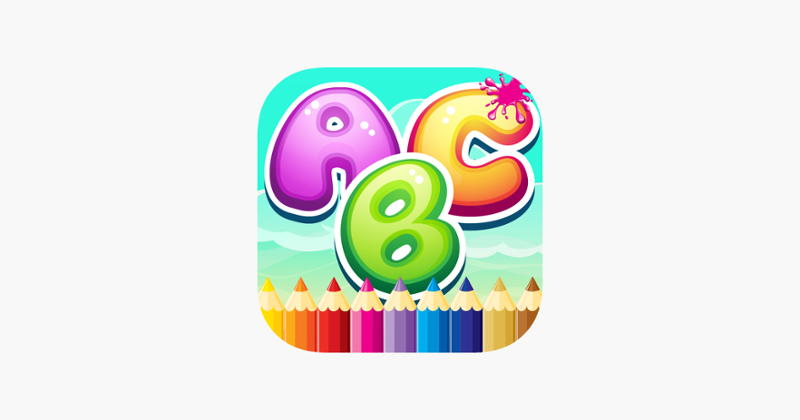 Abc Paint Draw Coloring Book For Toddler And Kids Game Cover