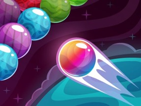 Bubble Shooter Colored Planets Image