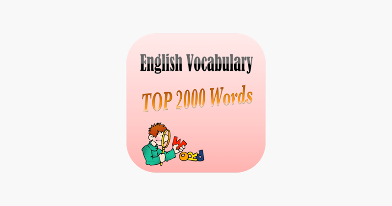 English Vocabulary 2000 Words Game Cover