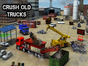Monster Truck Crusher Crane Driving Simulator 3D Image