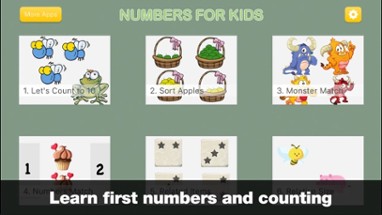 Numbers for Kids - Preschool Counting Games Image