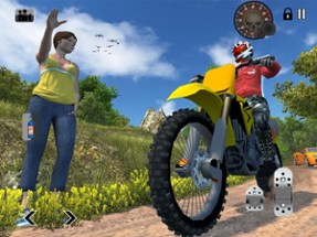 Off Road Moto Hill Bike Rush Game Image