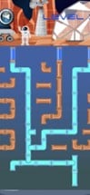 Space Pipes Connect Puzzle Image